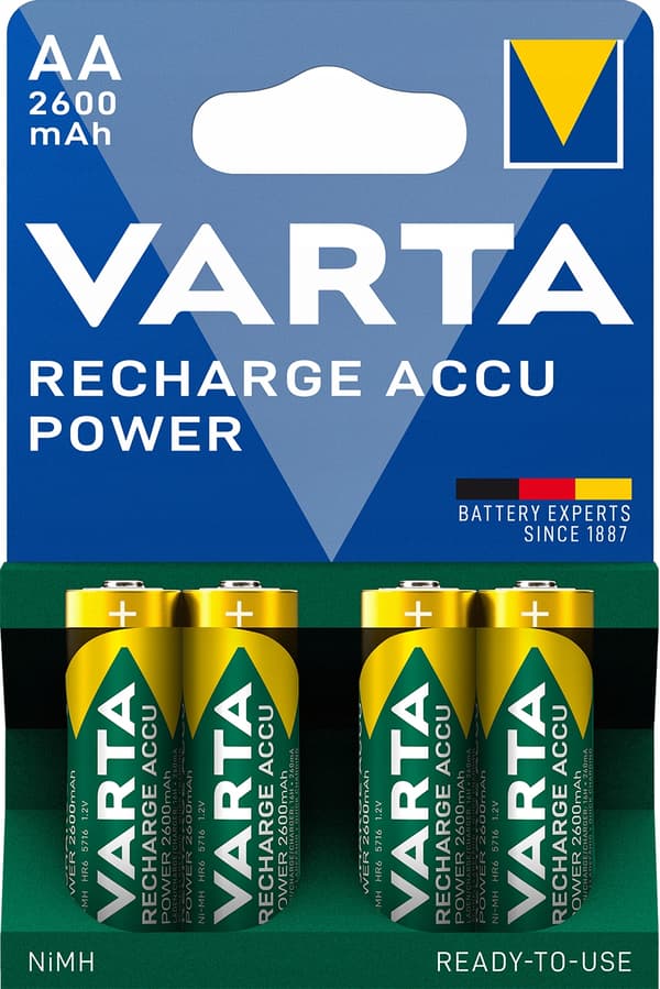 R6 AKU 4BL Varta Pro 2600 R2U