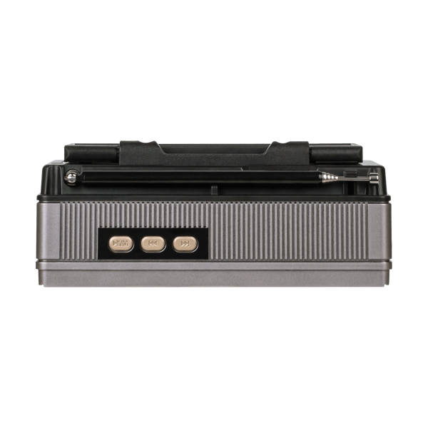 Bärbar analog solradio FM Kruger&Matz Bluetooth AUX ackumulator