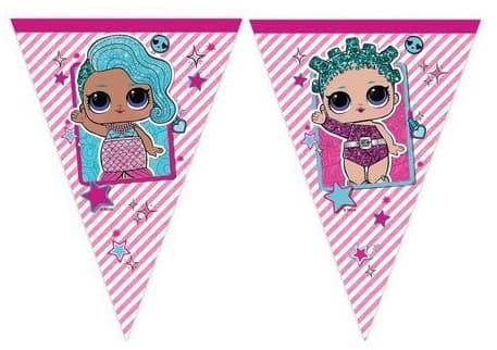 LOL Glitterati Flag Guirlande 1 stk.