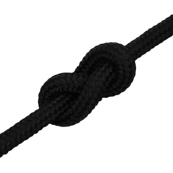 vidaXL Arbetsrep, Svart, 18 mm, 100 m, Polyester