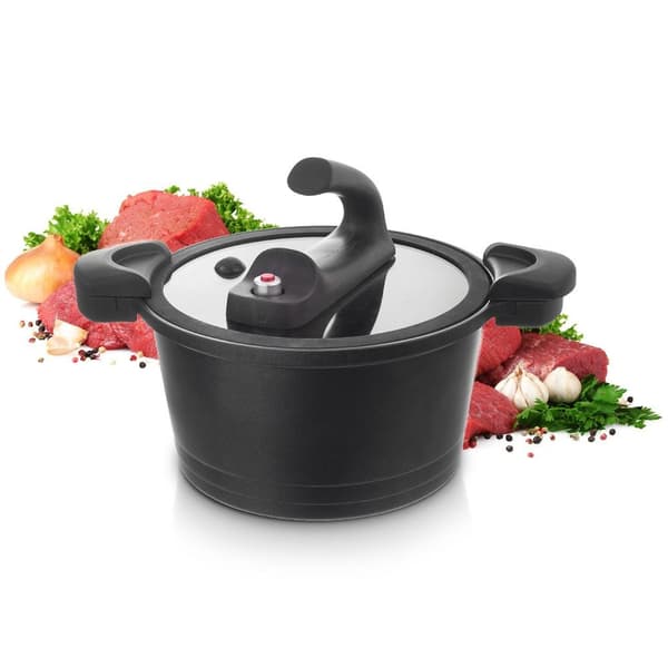 Grande granit trykgryde 26 cm, 5,5 l