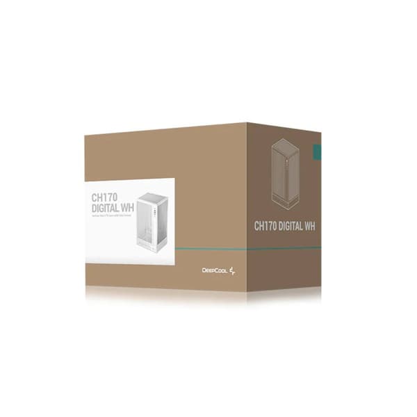DeepCool CH170 DIGITAL WH -kotelo
