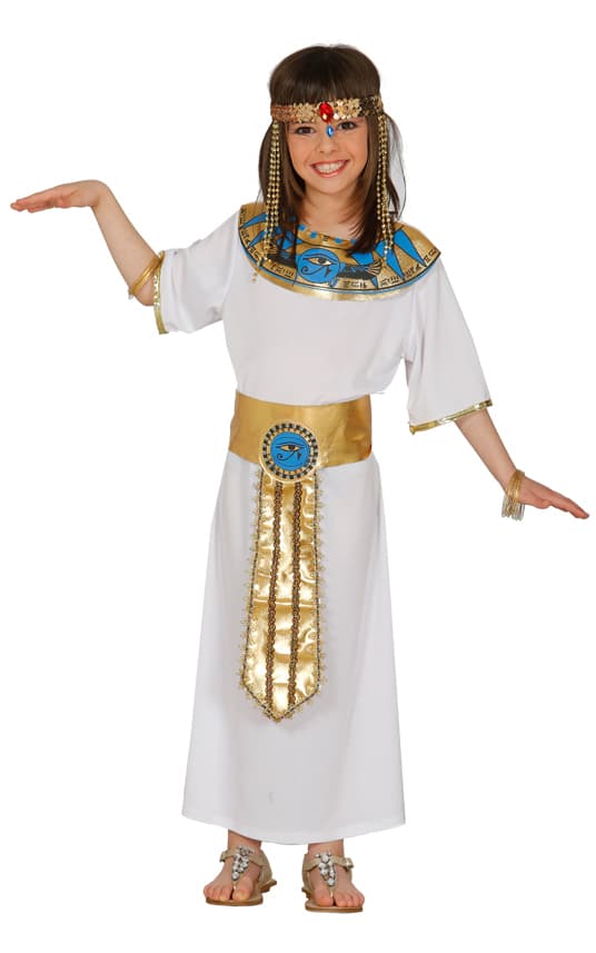 Egyptisk gudinde Kleopatra kostume 5-6 år