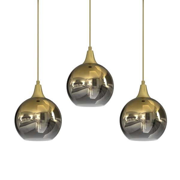 HÆNGELAMPE MONTE 3 E27 GULD MILAGRO MLP8402