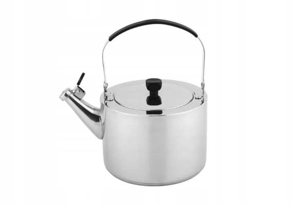 Traditionel stålkedel NOIS 2,5 l sølv