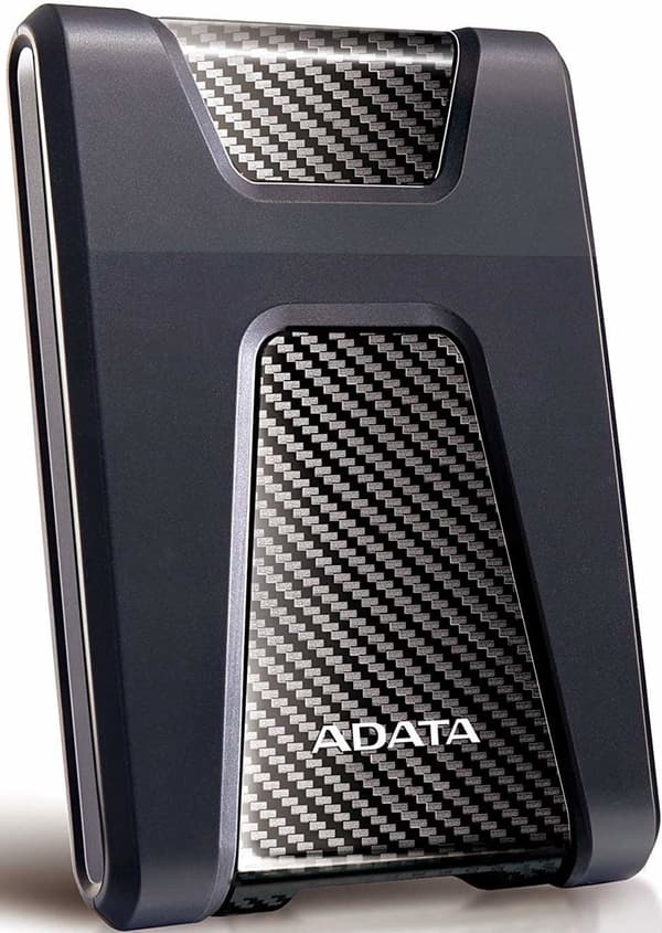 ADATA HD650 2TB 2,5" USB 3.1 eksternt drev sort