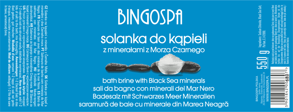 BINGOSPA Sortehavsmineralbadesalt