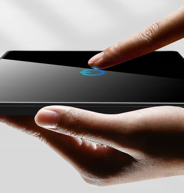 Enkelt Wi-Fi Touch-lyskontakt sort