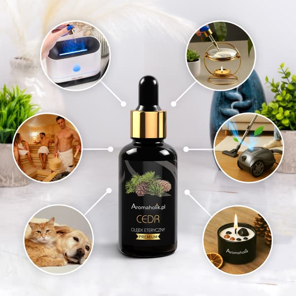 Cedr original naturlig cederträolja för aromaterapi 60 ml