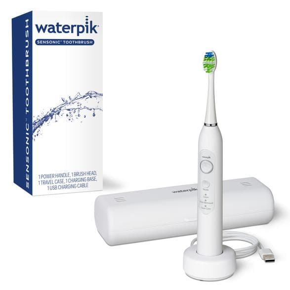 Sonic tandborste WATERPIK STW-03EU Sensonic + Resväska Vit