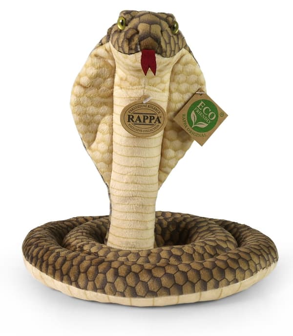 Rappa 242234 Plyschorm Indisk Kobra 127 cm