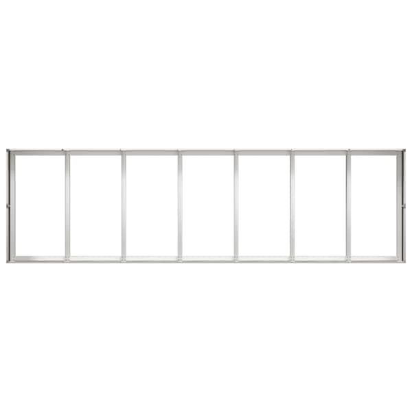 vidaXL urtepotte 280x80x40 cm rustfrit stål
