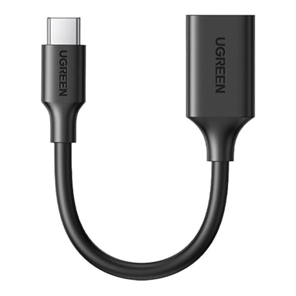 UGREEN US154 USB-C 3.0 OTG-adapter (svart)