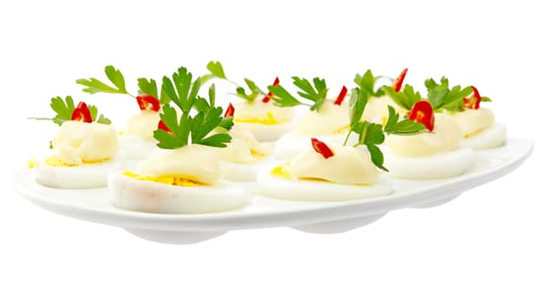 ÆGGETALLERKEN PORCELÆNS ÆGGETALLERKEN