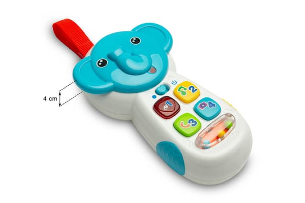 Pedagogisk leksak - Elefanttelefon