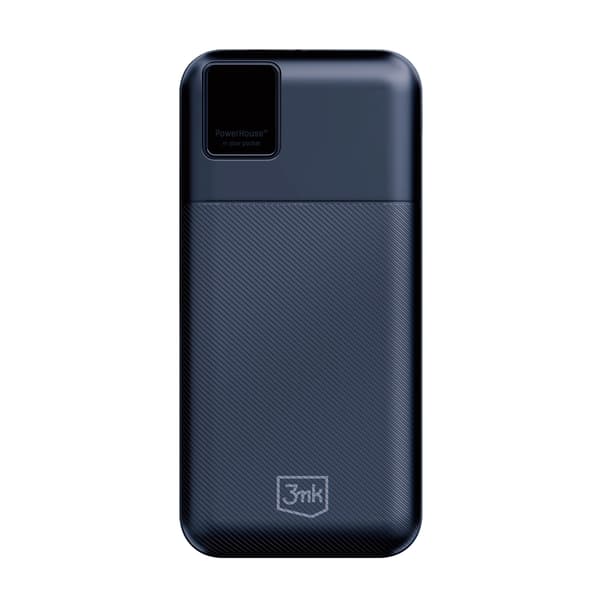 Tilbehør - 3mk PowerHouse 20.000mAh 22,5W USB 2A1C1M-Sort