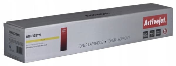 Activejet-toner för Minolta TN328Y ny ATM-328YN