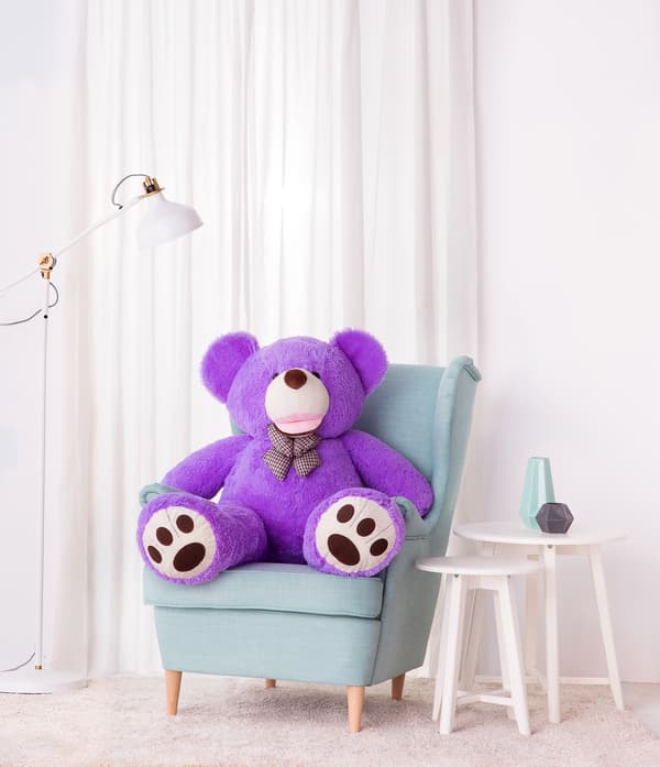 Teddy Amigo 140cm - lila
