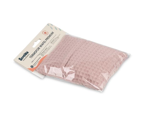 PREMIUM RETRO ROSA VÅTVARMFLASKA