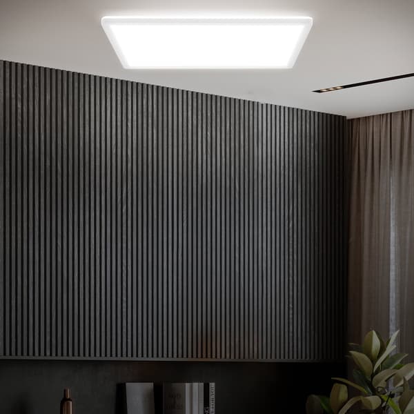 LOFTSLAMPE - LED PLAFON 22W PANEL - NEUTRAL farve - STUE - KØKKEN