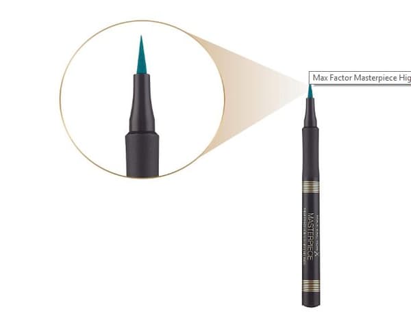 Max Factor - Ögonliner Mästerverk Hög Precision Flytande 40 Turkos