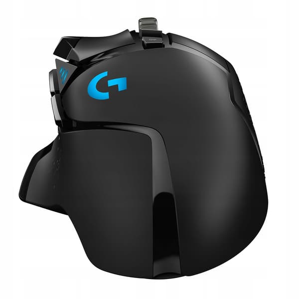 Logitech G502 HERO Gamingmus, 25600 DPI, Sort