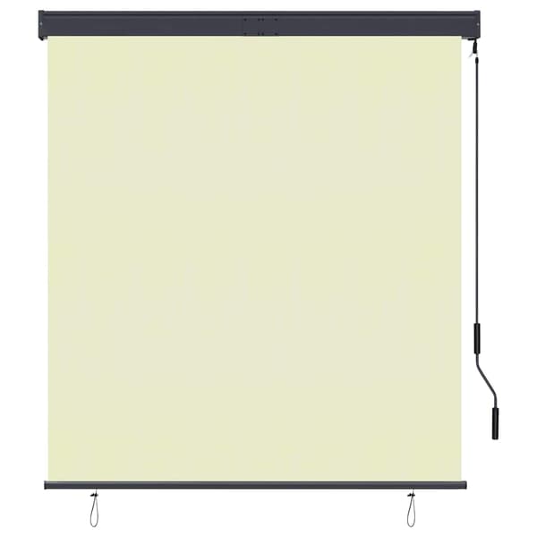 vidaXL Rullgardin, 140x250 cm, Creme