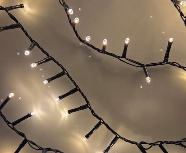 StarryLights 1500 LED-julgransljus - Varmvit