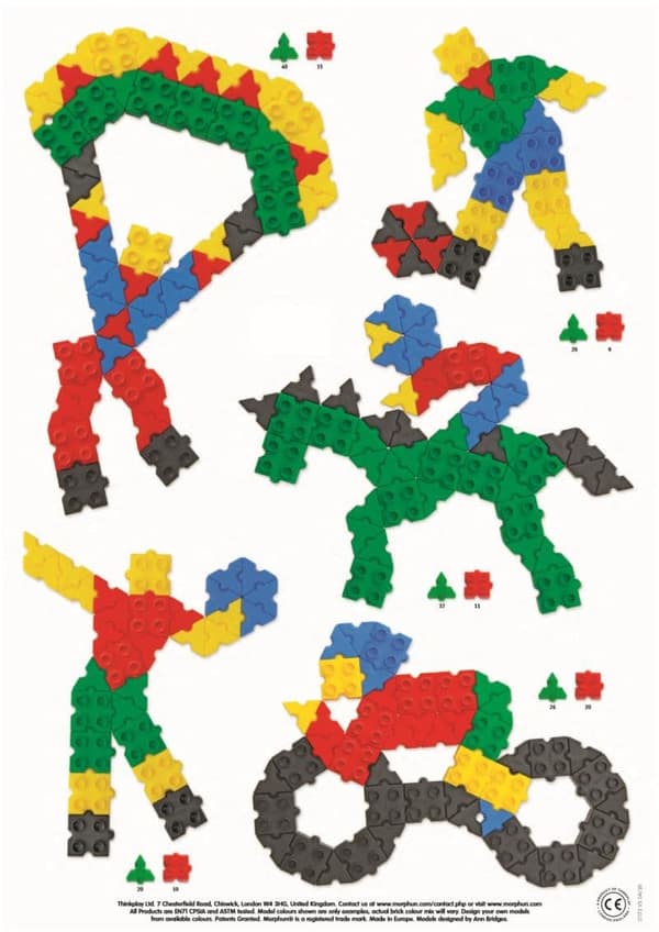 Morphun Junior Xtra 500 kpl. - Rakennuspalikat