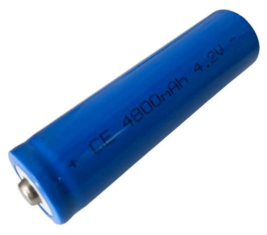 Li-jon 18650-batteri för lampor 4800mAh 4.2V litiumjon