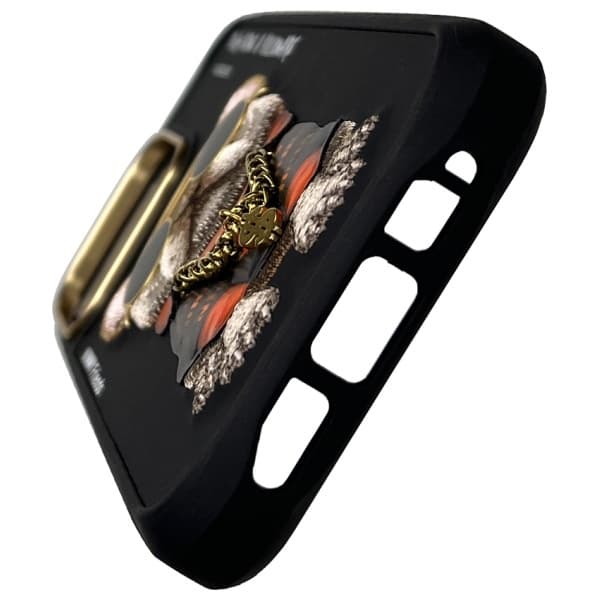 Nimmy iPhone 16 Pro Max 6.9 Cover Sort/Sort Briller Cool Hund
