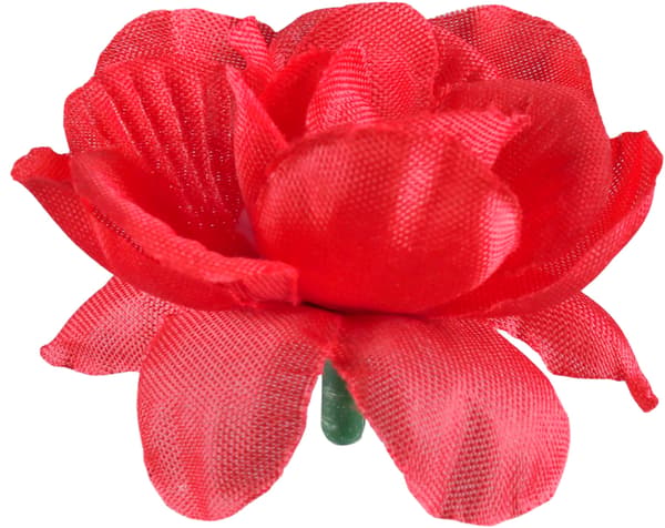 Kunstig ROSE Rosenhoved RØD 5cm