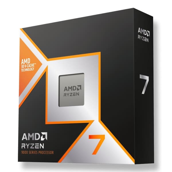 AMD Ryzen 7 9850X3D -prosessori - LAATIKKO