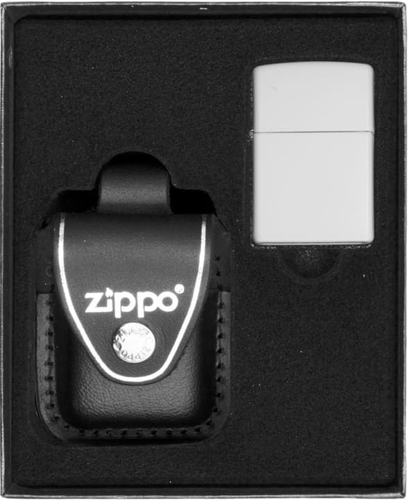 ZIPPO Lighter HVID MAT Gavesæt nr. 3