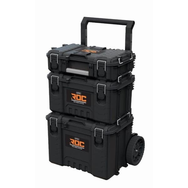 Keter Roc Pro Gear 2.0 111L 3-pack verktygslådor