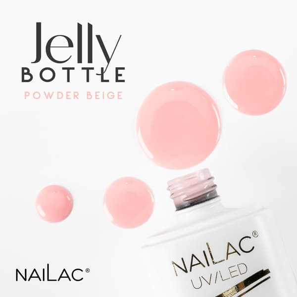 Jelly Flaskpulver Beige NaiLac 7ml
