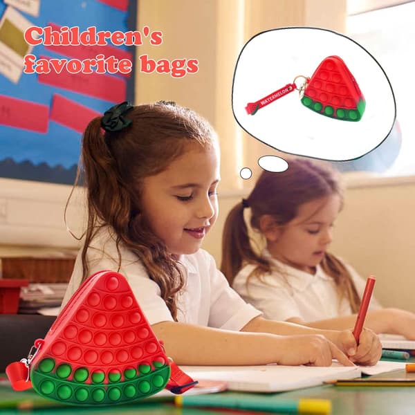 POP IT SENSORY PÅSE VATTENMELON 2-DELARS SET PÅSE