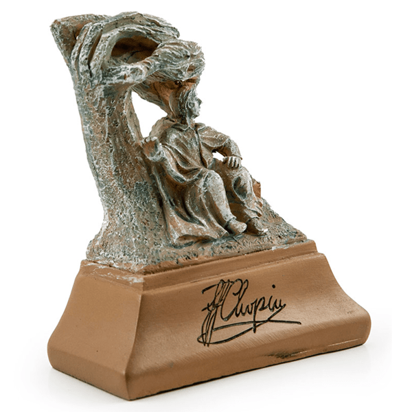Lille statuette af Fryderyk Chopin