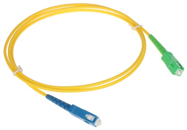Single-mode patchkabel PC-SC-APC/SC 1m