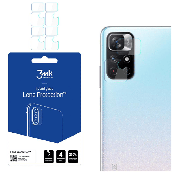 Xiaomi Redmi Note 11 5G - 3mk linsskydd
