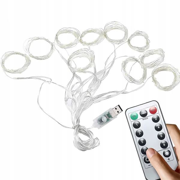 JULELYS 300 LED 12 STK VARM (60)