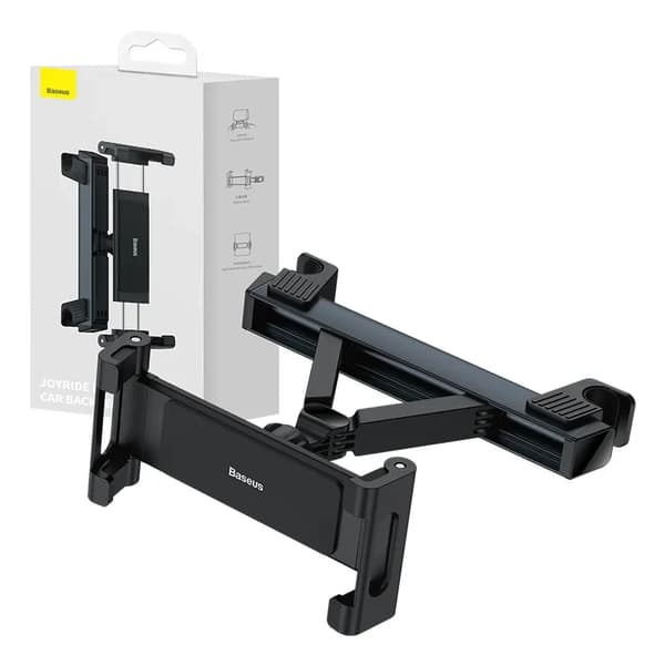 Baseus JoyRide Pro auton niskatukeen kiinnitettävä tablettiteline (musta)