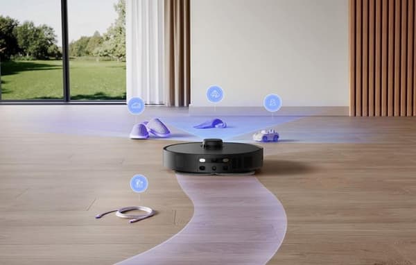 DREAME Master X40 Sort Støvsuger- og Mopperobot