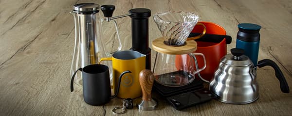 Kedel kande til dryp sølv rustfrit stål 1000 ml
