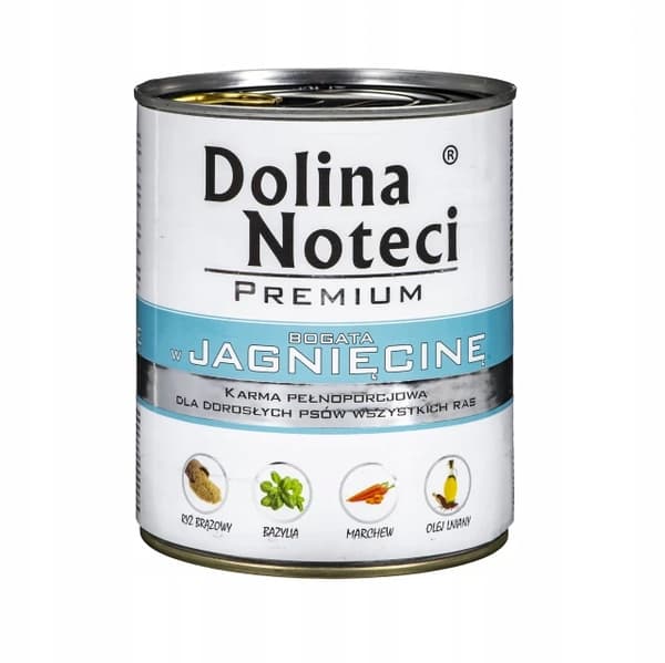Vådfoder til hunde Dolina Noteci Lam 15x800g
