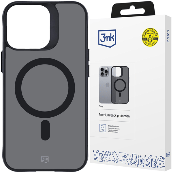 Apple iPhone 16 Pro Max - 3mm savunharmaa MagCase