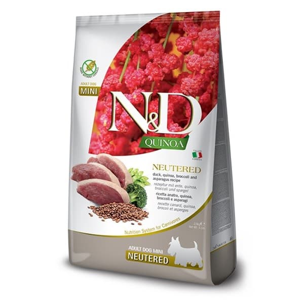 Farmina N&D Quinoa Anka och Broccoli Torrfoder för Hundar 2,5 kg