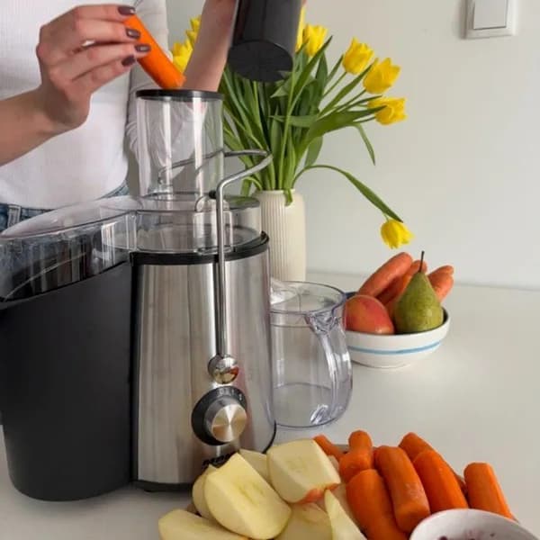 MPM MSO-18M 1000W juicer, kapacitet 1 l, rustfrit stål