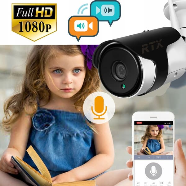 RTX SmartCam Utomhus Tuya Alexa Google