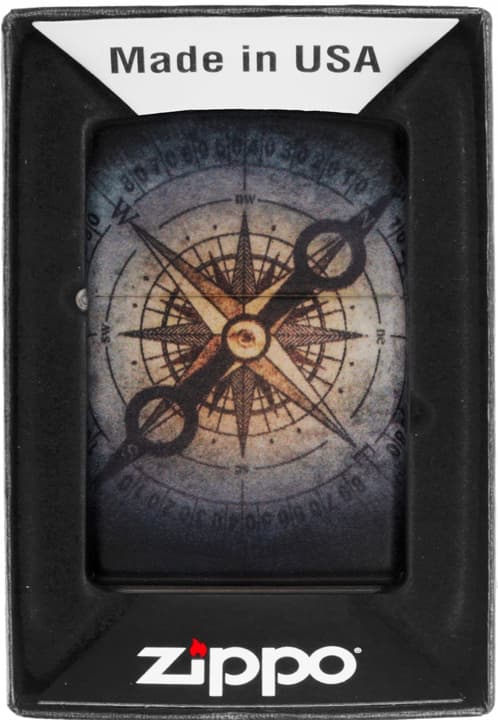 ZIPPO COMPASS GHOST tändare presentset nr 4